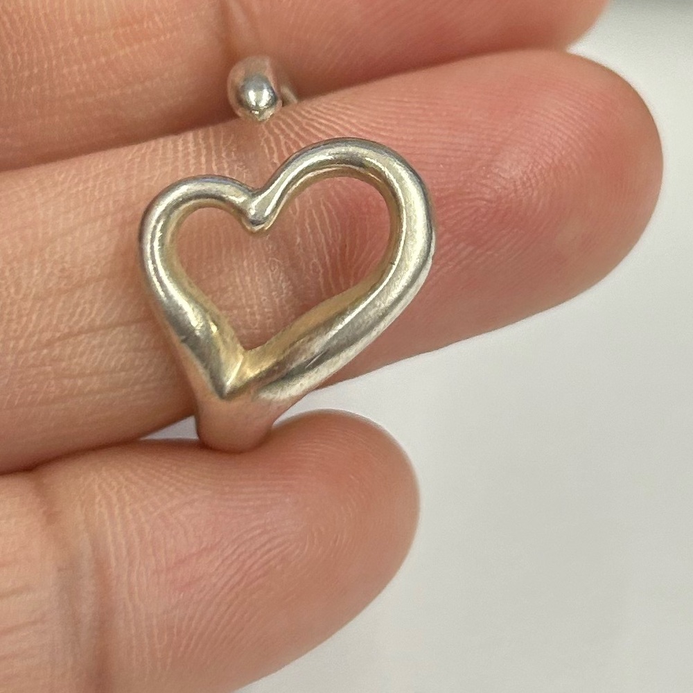 Tiffany & Co. Jewelry Tiffanys Elsa Peretti Open Heart Ring size 7-7.50